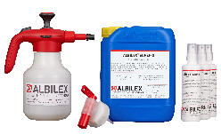 Desinfektionsmitteln fr Kleinteile in unterschiedlichen Gebindegren.