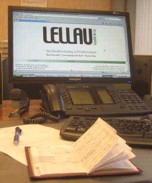 Persnlich, telefonisch, schriftlich, per Fax oder eMail, immer finden Sie mit der  Firma Lellau Ihren regionalen  Ansprechpartner !
