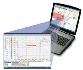 Mit der Aqualys-Software hat der Rohrnetzmeister eine einfache und übersichtliche Darstellung der Meßdaten in seinem Rohrnetz. So ist eine regelmäßige Kontrolle leicht möglich.